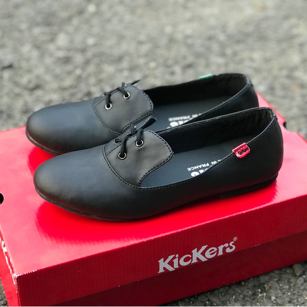 SEPATU KICKERS WANITA FLAT LOAFERS TALI BALET MURAH BEKUALITAS HARGA GROSIR