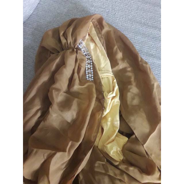 [Preloved] hijab pesta instant Tiara Hijabers preloved bekas jilbab kerudung hijab pasmina segiempat