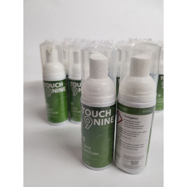 TOUCH NINE HAND SANITIZER 60 ML