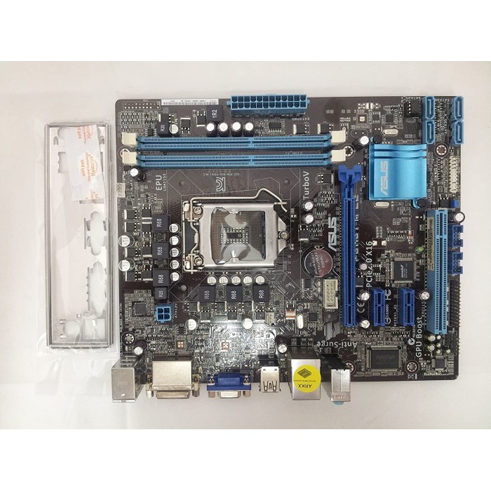 Motherboard Mainboard Mobo H61 LGA 1155 Asus + i5 3470 + Ram