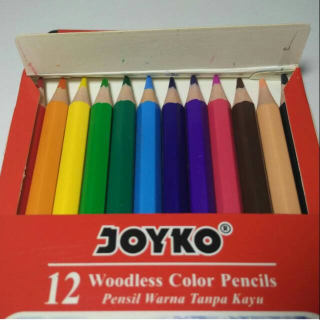 

Pensil Warna Joyko 12 Warna (pendek) Murah (Acb Berkah Stationery)