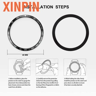 Xinpin Ring Bezel Stainless Anti Gores Ukuran 46mm / 42mm