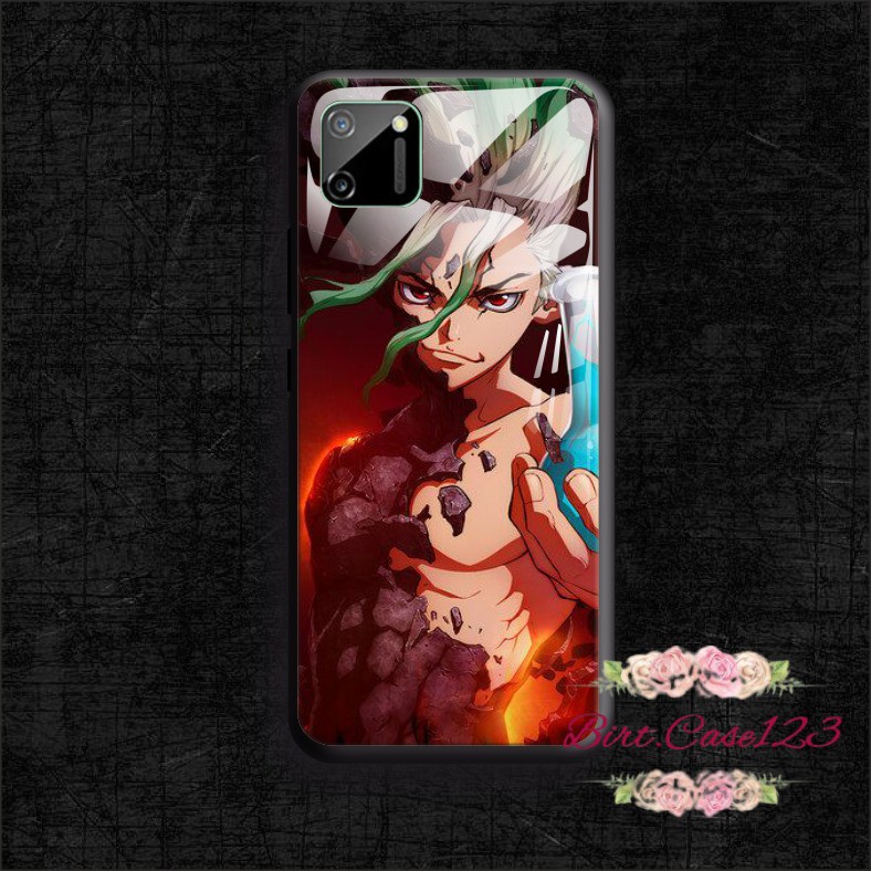 BC Case casing Gambar DR STONE back case glass iphone 5g 6g 6g+7g 7g+ 8g 8g+ x xr xs max 11 5,8 6,1