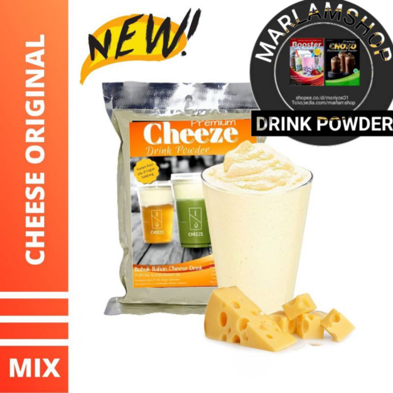 

Bubuk CHEESE ORIGINAL 200gr/Bubuk Minuman CHEESE ORIGINAL 200gr/CHEESE