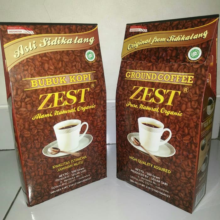 

Kopi sidikalang zest 500gram 100% original