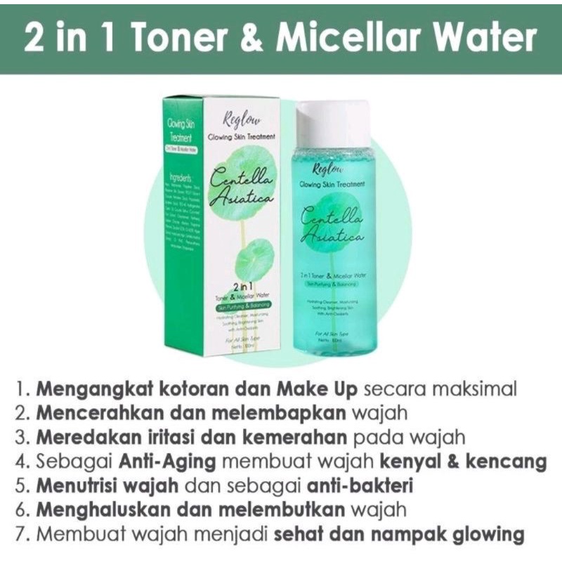 Reglow Toner Original Pria dan Wanita Perawatan kulit 100 ml