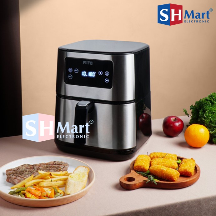 MITO Grande Air Fryer AF10 Original Digifry AF 10 Besar Kapasitas 6 Liter