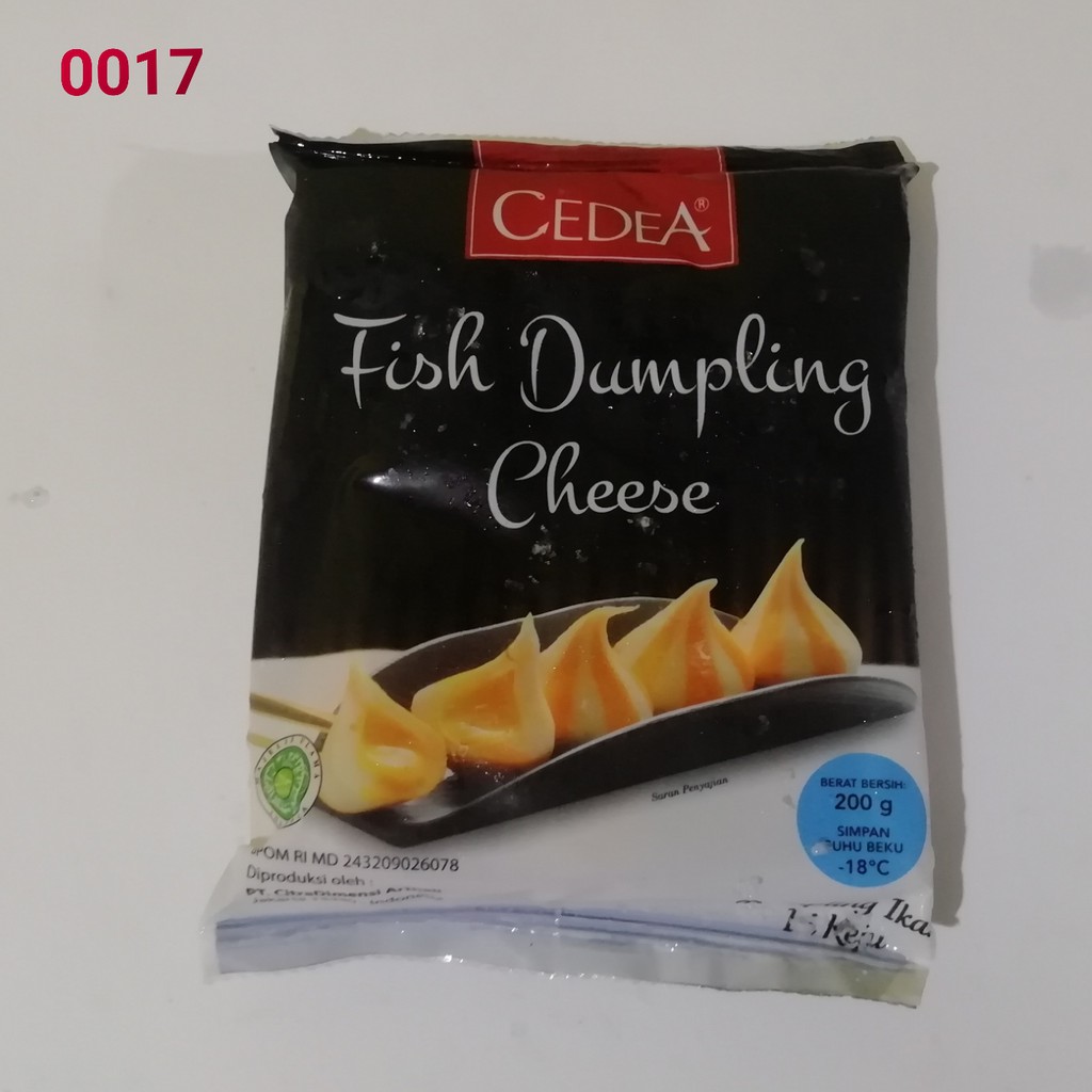 

Frozenfood Cedea dumpling fish 4 varian rasa PROMO murah 200gr | Frozenfood Bandung