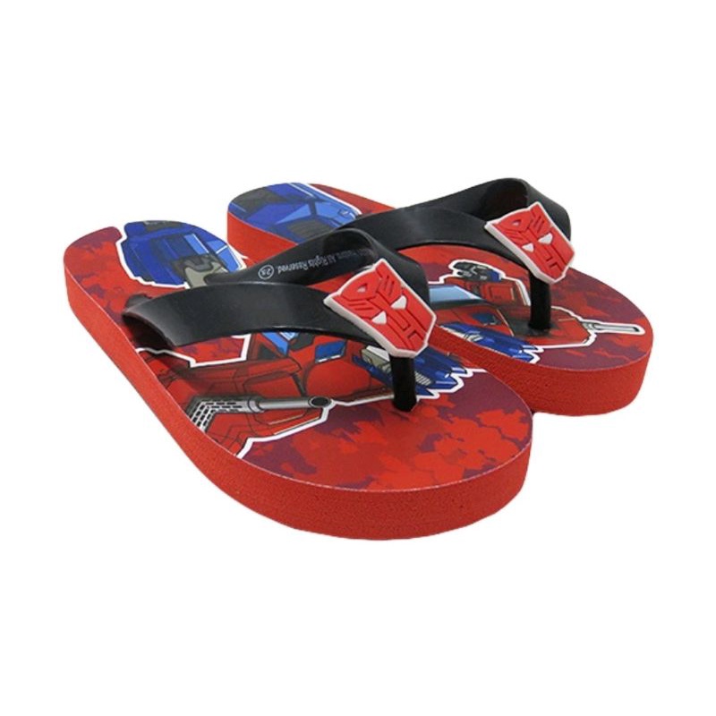 Sandal Jepit Karet Anak Boys Transformers laki cowok cowo Balmoral Kids