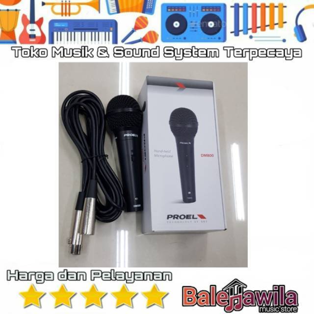 Hand Held Microphone PROEL DM 800