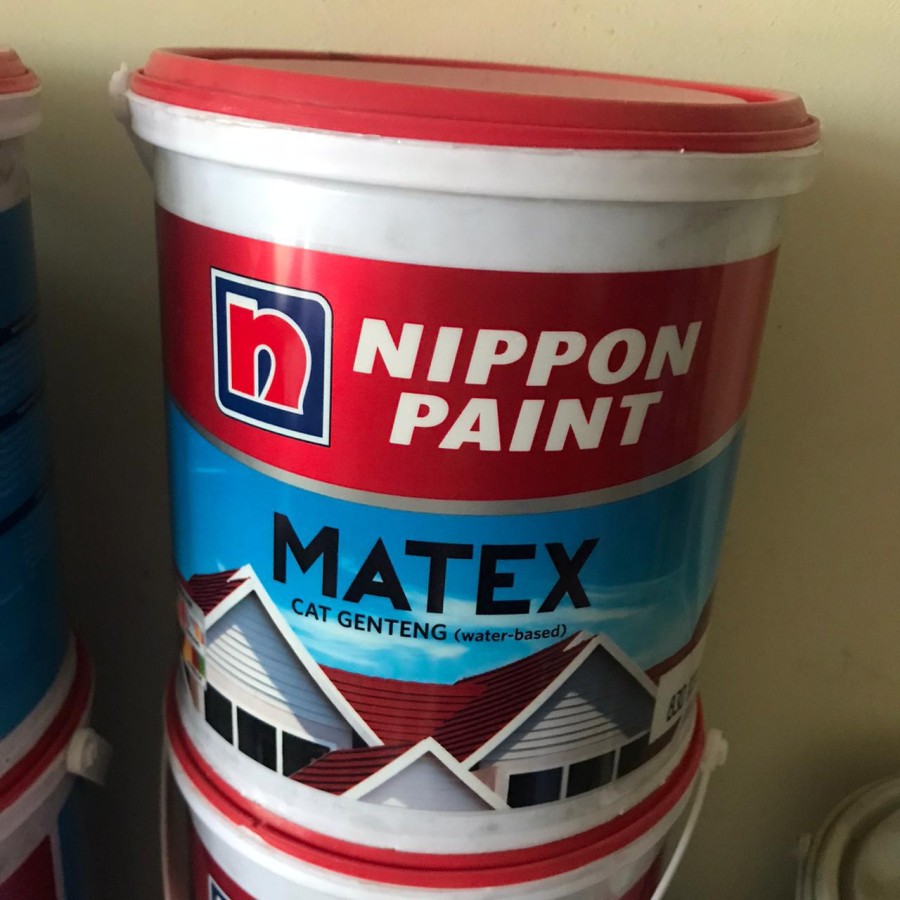 cat genteng matex nippon paint ukuran galon 2.5 liter