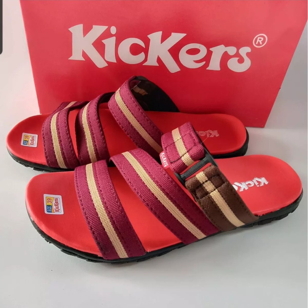  SANDAL  KICKERS  SANDAL  CASUAL  PRIA  Shopee Indonesia