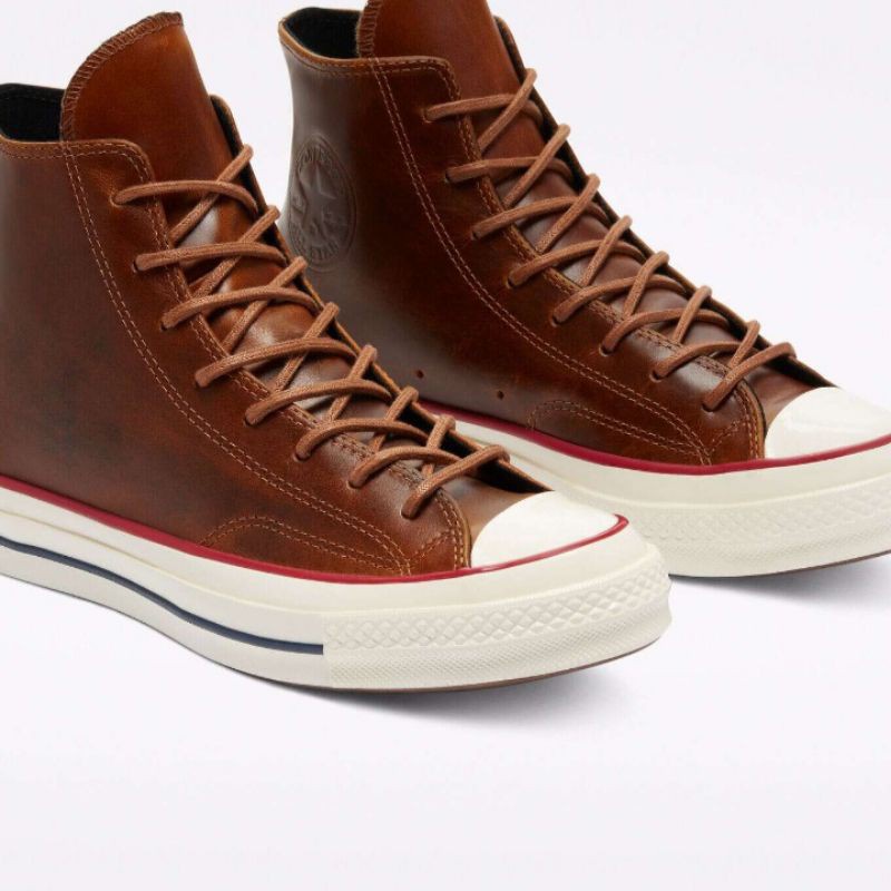 Converse Chuck 70 70s Hi High Leather Clove Brown Egret BNIB Original