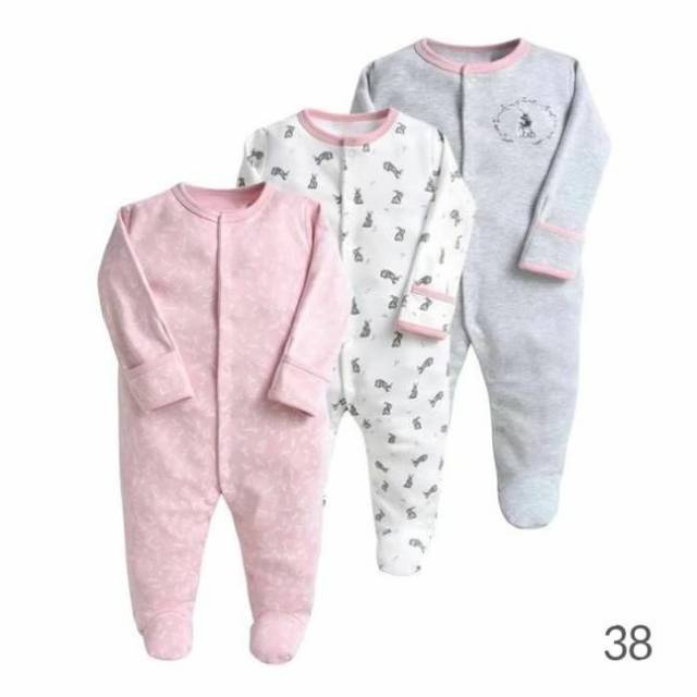 Mamas Papas Sleepsuit 3in1/ Sleepsuit bayi mamas &amp; papas/ sleepsuit baby import