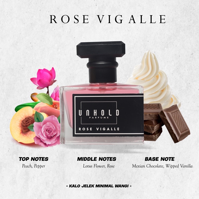 Unhold Parfume - Rose Vigalle| 35ml Eau De Parfum Original