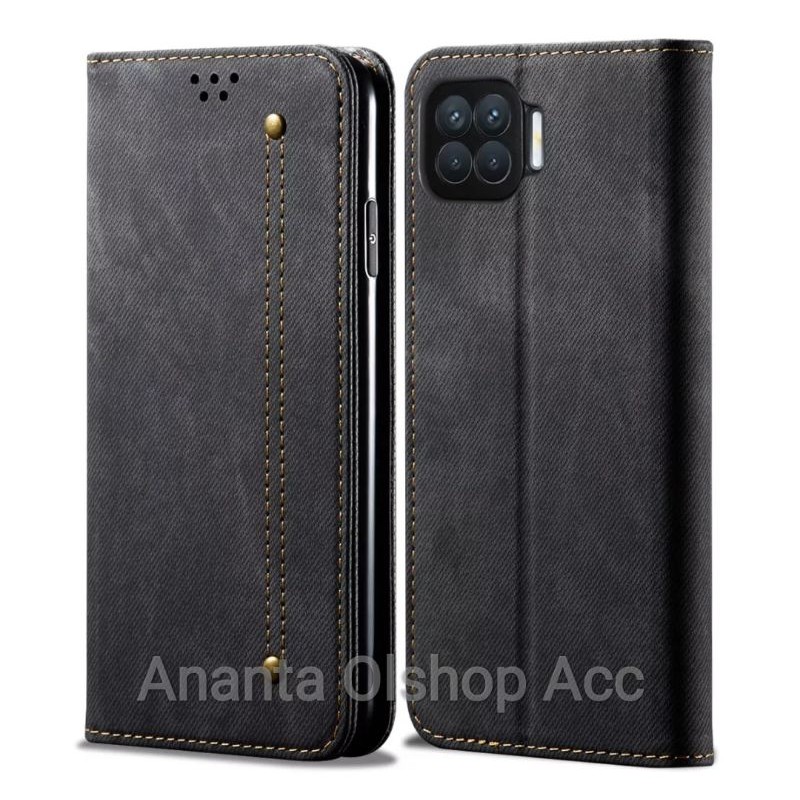 Flip Case Oppo Reno 4F /Reno 4 Pro /Reno 4 / Reno 5 Flip Cover Dompet Kulit Hard Soft Case Leather
