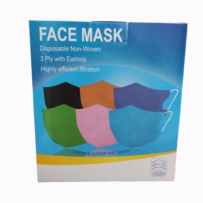 MASKER DUCKBILL FACEMASK WARNA