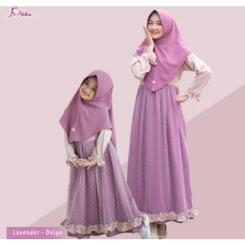 Gamis abika Aruna mom/aruna