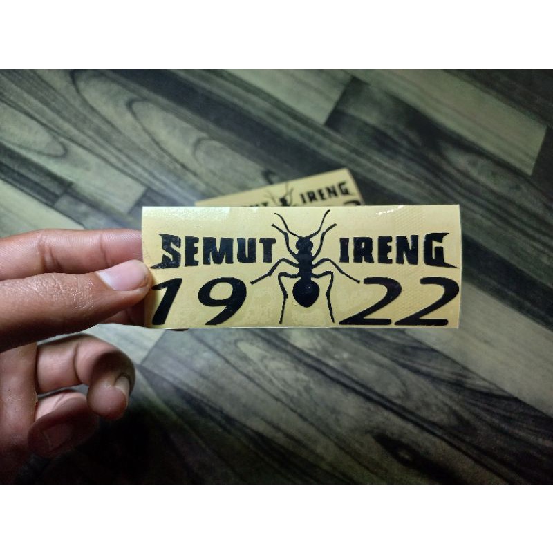 

PSHT!!! Stiker Semut Ireng 1922 Sticker Cutting Reflektif 4×10