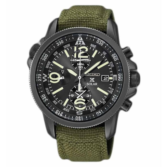 Seiko SSC295P1 / SSC295 Prospex Solar Military Chronograph