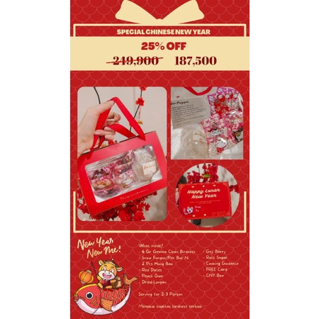 

Hampers imlek | hampers chinese new year | paket birdnest | paket sarang burung wallet | hampers murah | hampers imlek pekanbaru