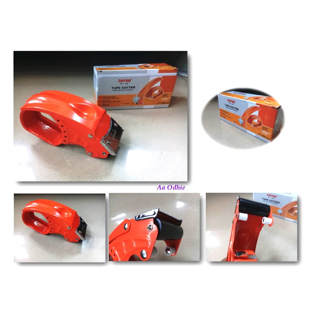 

Alat Potong Lakban Besar Logam 2" 48mm Tape Cutter - Joyko TC-119