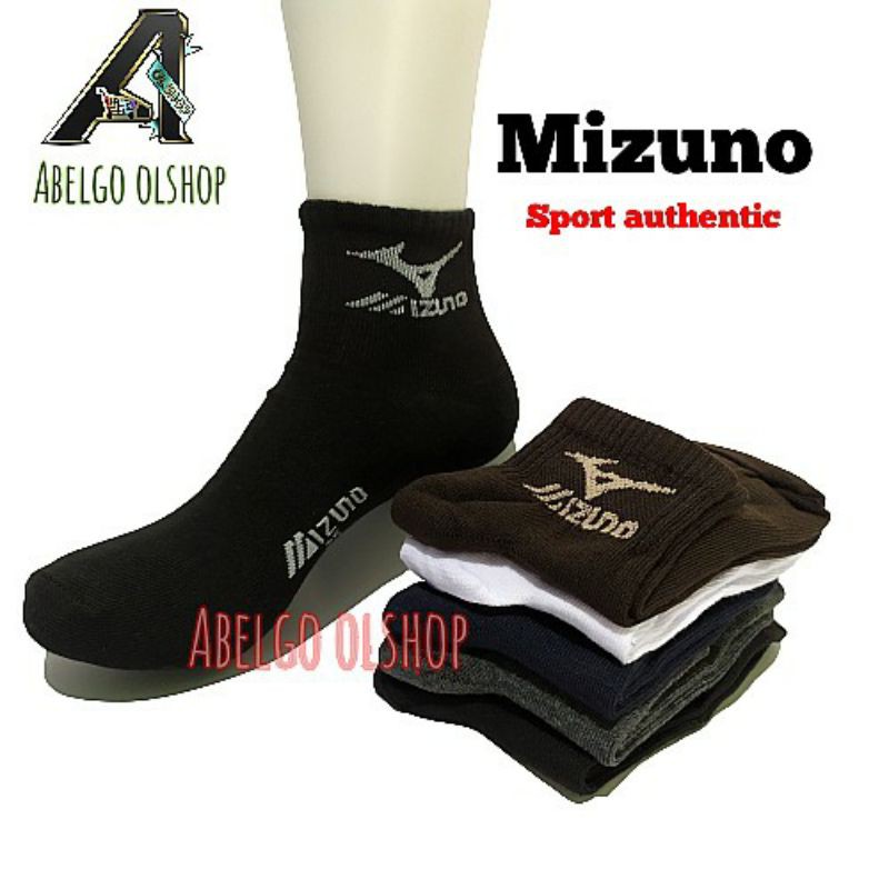 kaos kaki pria mizuno 3/4 /kaos kaki pendek mizuno