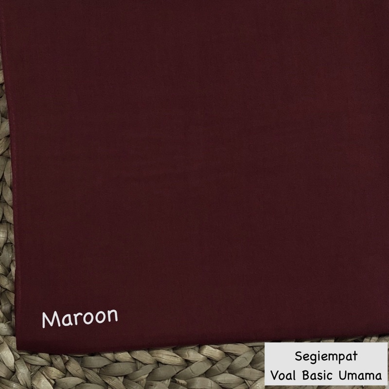Hijab Basic Voal Umama Part 2-Maroon