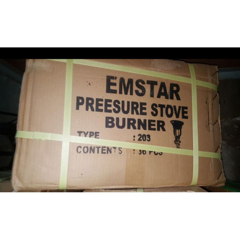 

KOMPOR MINYAK TANAH EMSTAR 203 SATU DUS ISI 36 PCS