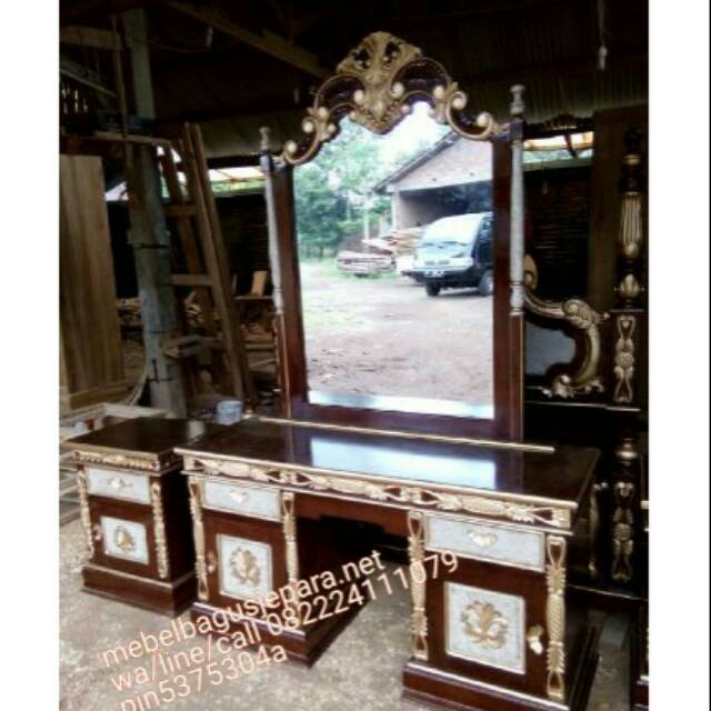 Meja rias cinta mebel Jepara mebel jati Jepara mebel jati murah