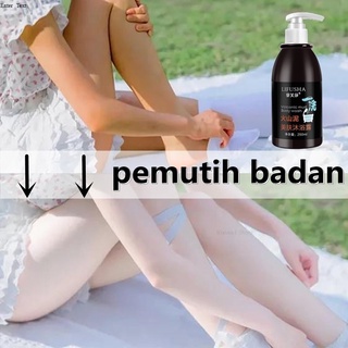 sabun pemutih badan permanen  body wash whitening sabun mandi batang 250ml Pemutih seluruh tubuh, co