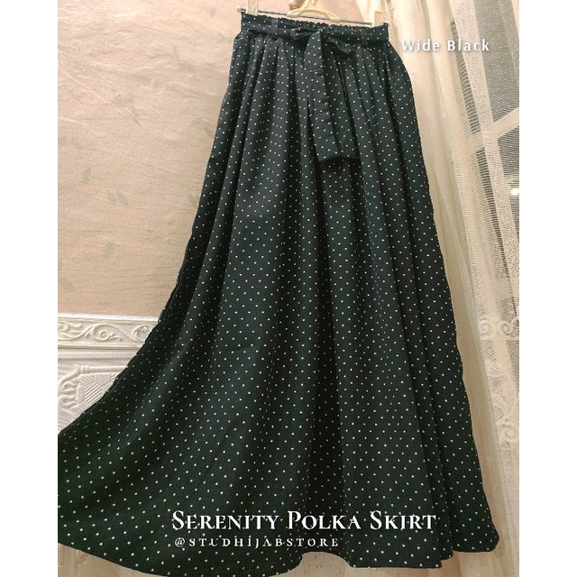 Polkadot Serenity Skirt by Studhijabstore