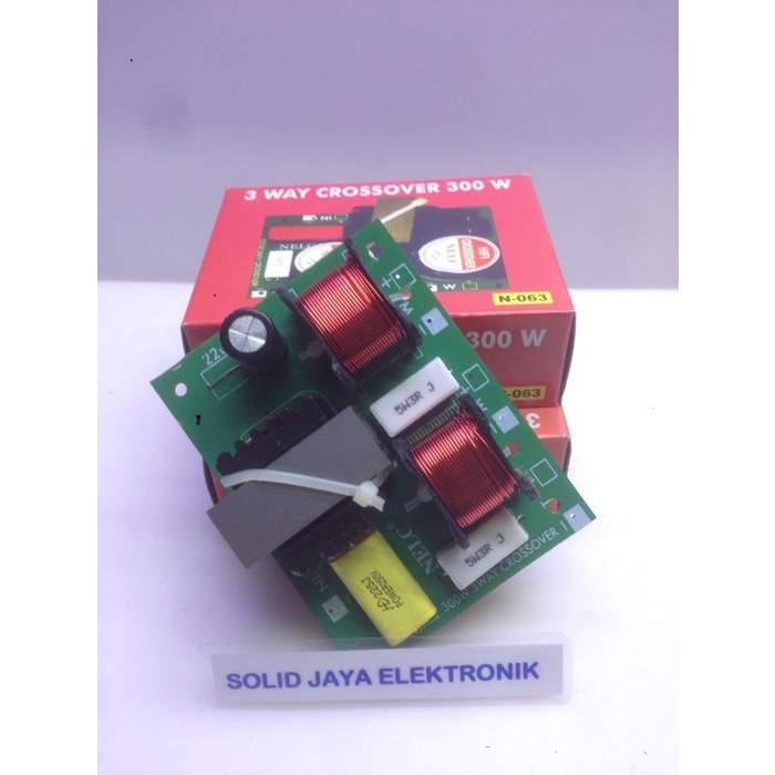 CROSSOVER 3 WAY PASIF TWEETER MIDLE WOOFER CROSS OVER PASIF NELC 063