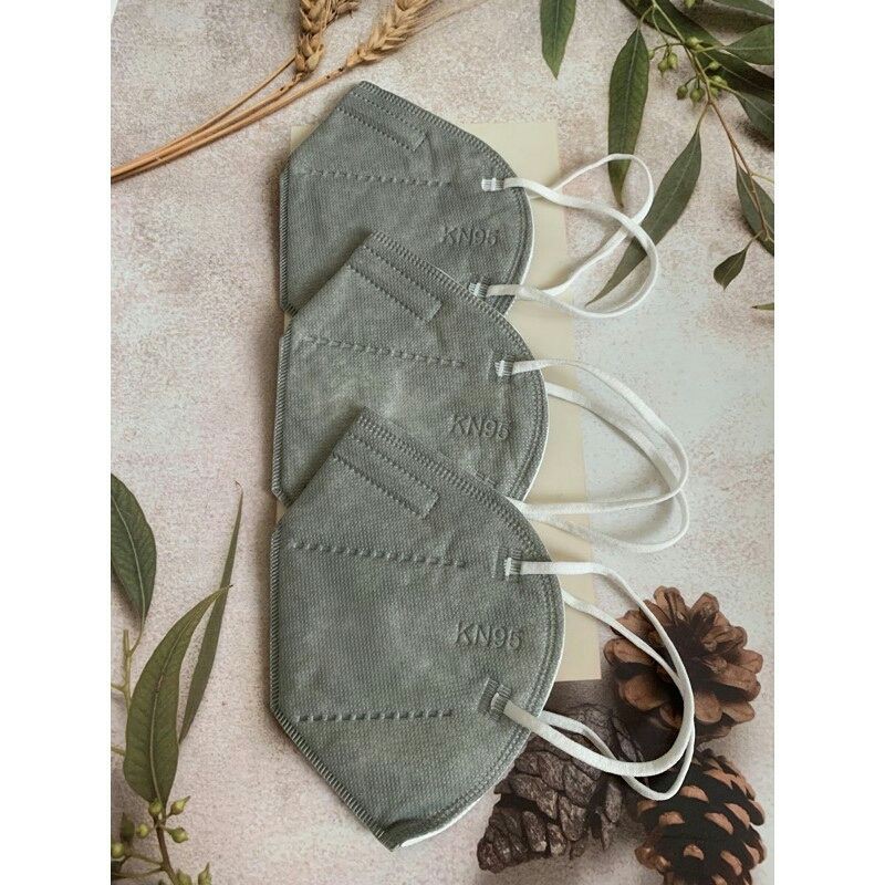 MASKER KN95 / Masker KN 95 earloop / Masker KN95 / masker kn95 abu / masker kn 95 ecer /farashop