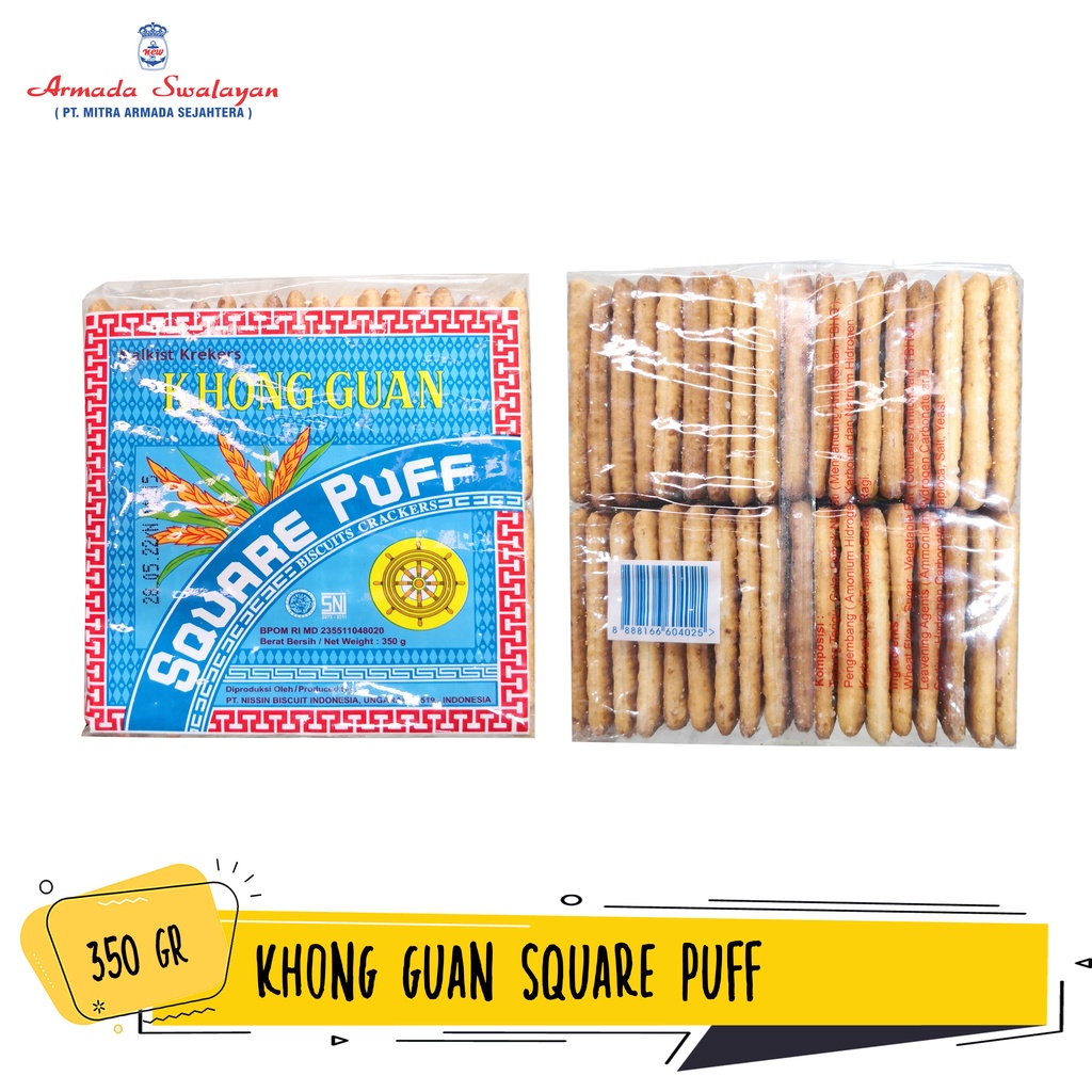 

Khong Guan Square Puff 350g