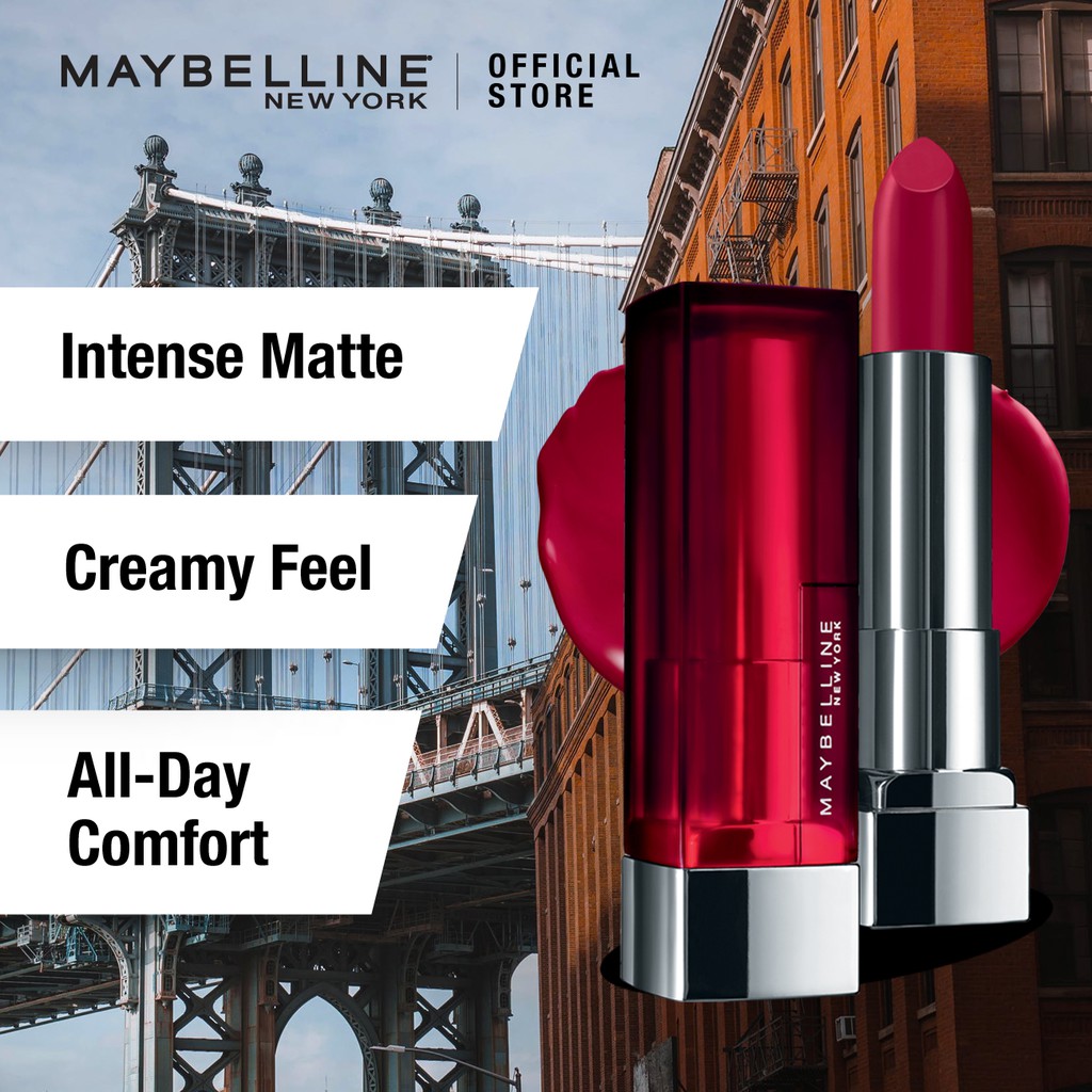 Maybelline Color Sensational The Creamy Mattes - Matte Lipstick Make Up