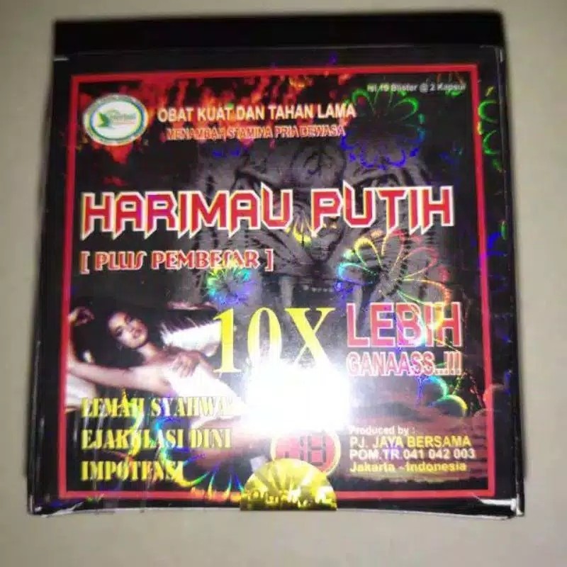 Jamu Obt Kuat Harimau Putih Kapsul