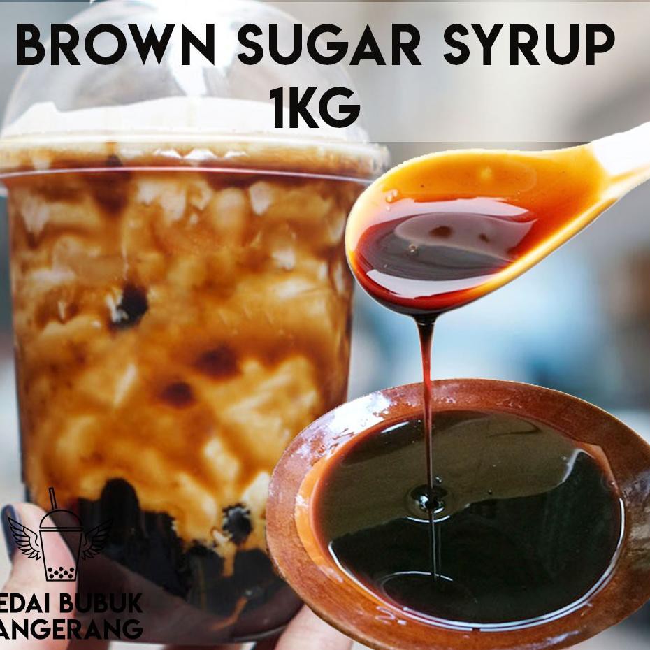 

Xlf80 Brown Sugar Syrup 1kg Gula Brown Sugar Cair 1kg /
