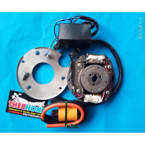 Pengapian Rm Pnp Satria 2tak Magnet Rm85 magnet Racing Satria Ru 2T
