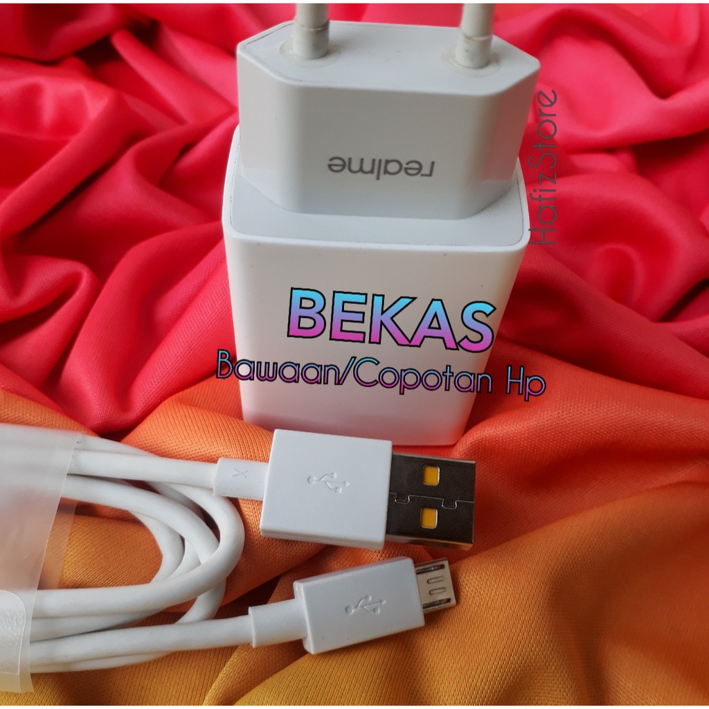 Charger realme c11 c12 realme5 5i original bawaan hp