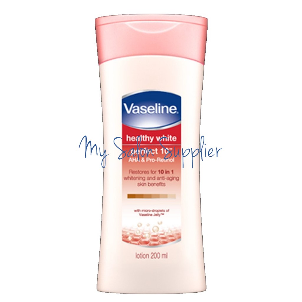 Vaseline Body Lotion Healthy White PERFECT 10 200ml