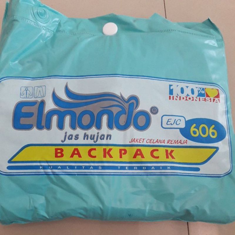 Jas Hujan Jaket Celana Remaja Backpack elmondo