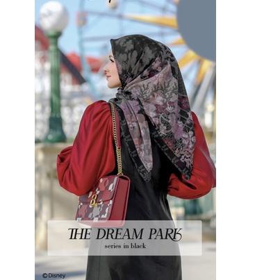 Paling Laris BUTTONSCARVES X DISNEY THE DREAM PARK BLACK VOAL READY, SCARLET VOAL REG READY SOON''