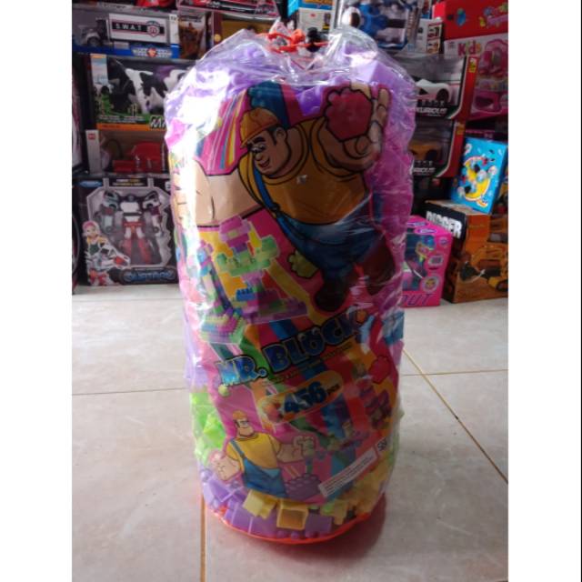 Block pintar Mr Block isi 456pcs