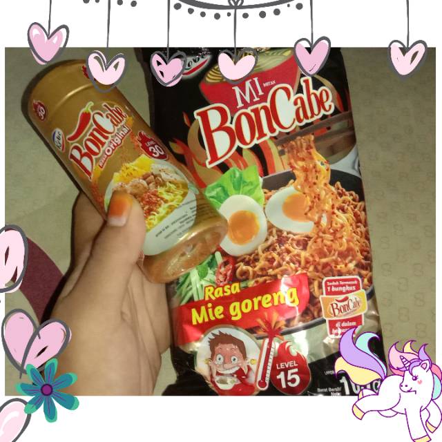 

Paket Mie Bon Cabe Lvl 15 dan Sambal Bubuk Bon Cabe Level 10/30