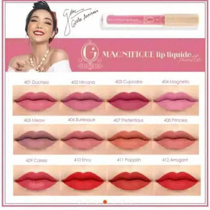 LIPCREAM MADAM GIE BY GISELLA ANASTASIA