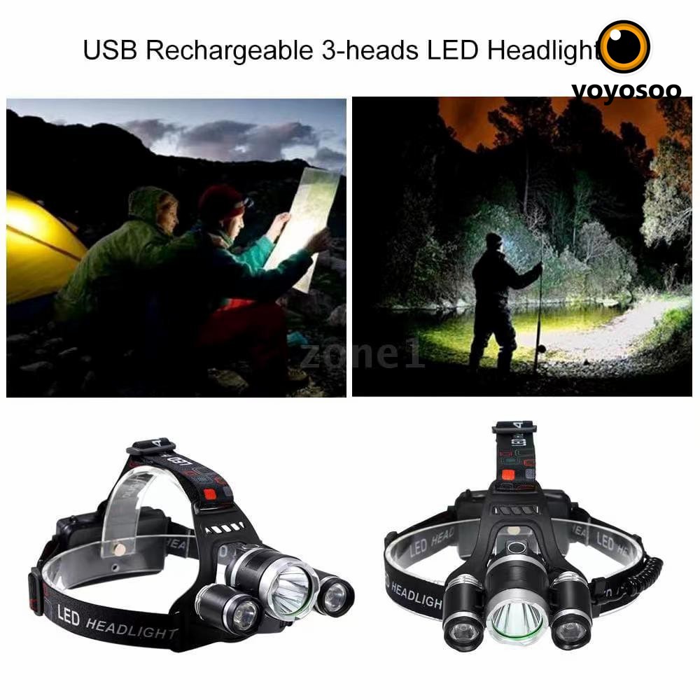 LAMPU SENTER KEPALA Technical Specifications of T6 High Power Headlamp-YOYOSOO