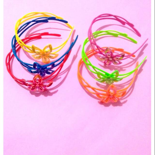 Bando Anak Bunga-Aksesoris Rambut Anak