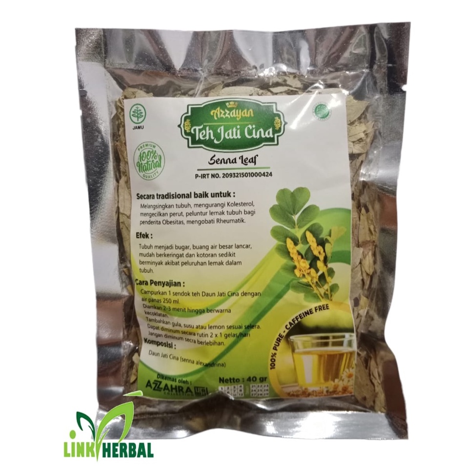 

Teh Jati Cina Azzayan Senna Leaf Minuman Herbal Az zayan Jati China 40 gr