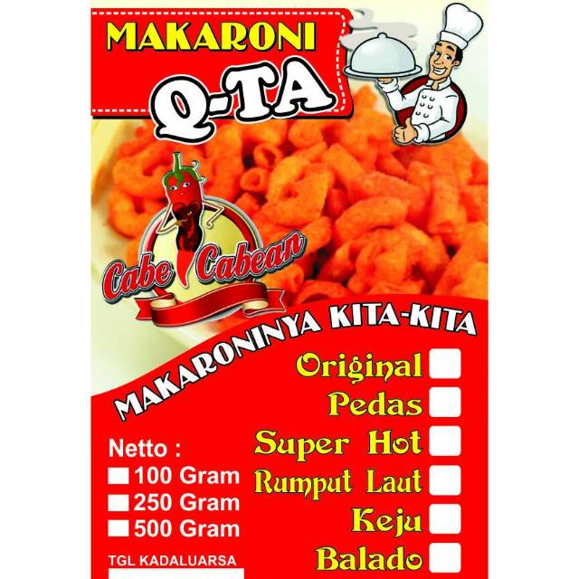 

Makaroni Kemasan Toples